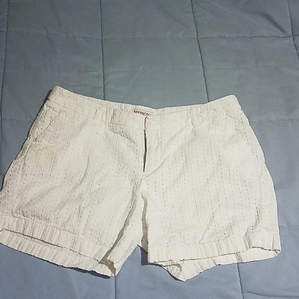 White Shorts